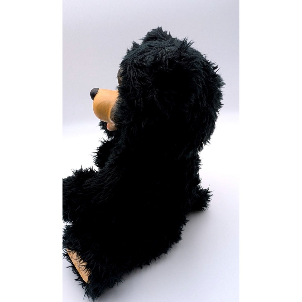 Robert Raikes Collectible Black Bear Wooden Face Limited Edition 660/1000 Signed - Picture 8 of 9